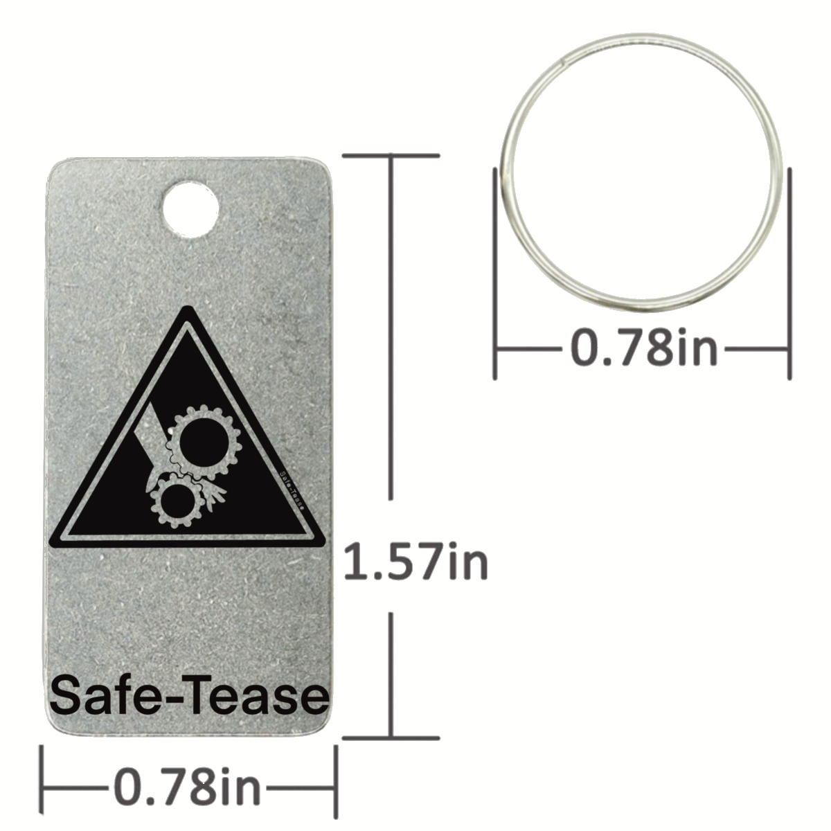 Hand in Gears Keychain