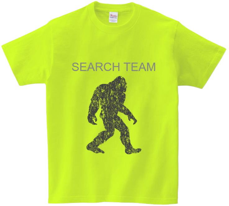 Bigfoot Search Team T-shirt